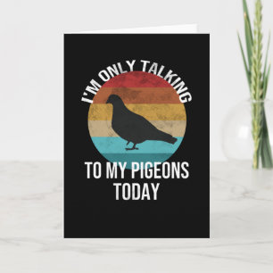 Tarjeta Pigeon Lover   Pigeon Breeder Pigeon Whisperer