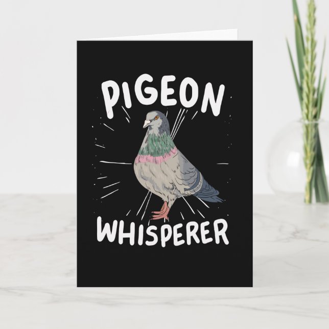 Tarjeta Pigeon Whisperer (Anverso)