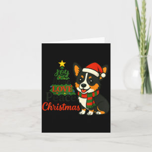 Tarjeta Pijama con disfraz de Corgi de tres colores Alegrí