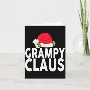 Tarjeta Pijama de Navidad para Grupo Familiar de Grampy Cl