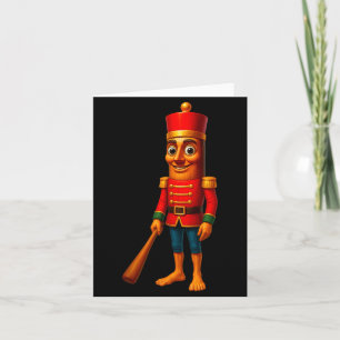 Tarjeta Pijama de Navidad para niños Tung Sahur Cascanuece