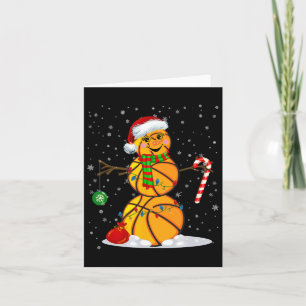 Tarjeta Pijamas Navideñas Divertidas de Bysketbyll Muñeco 