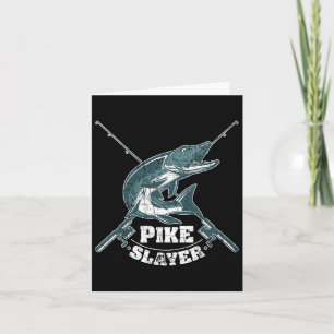 Tarjeta Pike Slayer Pescador Pike Northern Pike