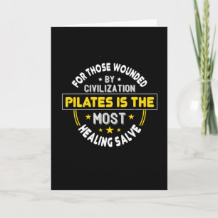Tarjeta Pilates Es El Bálsamo Más Curativo
