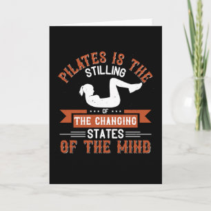 Tarjeta Pilates Está Estimando Los Cambios De Estado De La