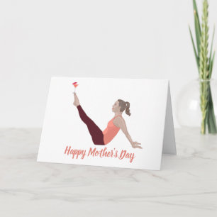 Tarjeta Pilates Mother's Day Card