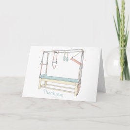 Tarjeta Pilates Tower Cadillac Thank you