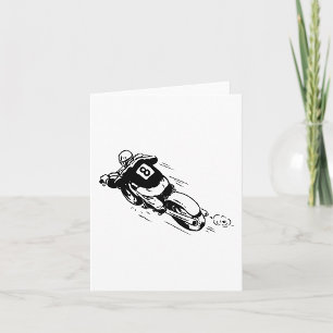 Tarjeta Piloto de Motocross Número 8 Bicicleta de Tierra R