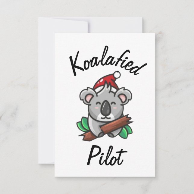 Tarjeta piloto Koalafied (Anverso)