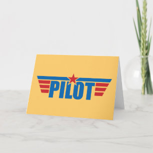 Tarjeta piloto Wings - Aviación