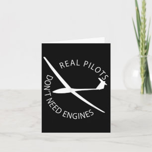 Tarjeta Pilotos Reales No Necesitan Motores Piloto De Plan