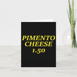 Tarjeta Pimento Cheese Golf Dad