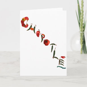 Tarjeta Pimientas de chile de Chipotle