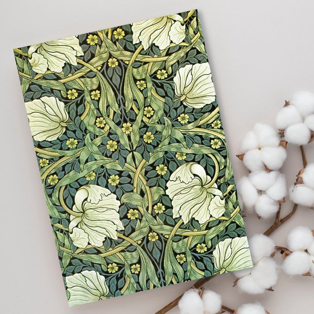 Tarjeta Pimpernel William Morris Bella Artes Blank (Subido por el creador)