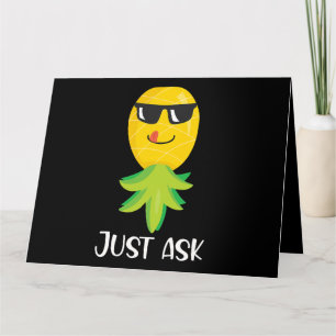 Tarjeta Piña al revés