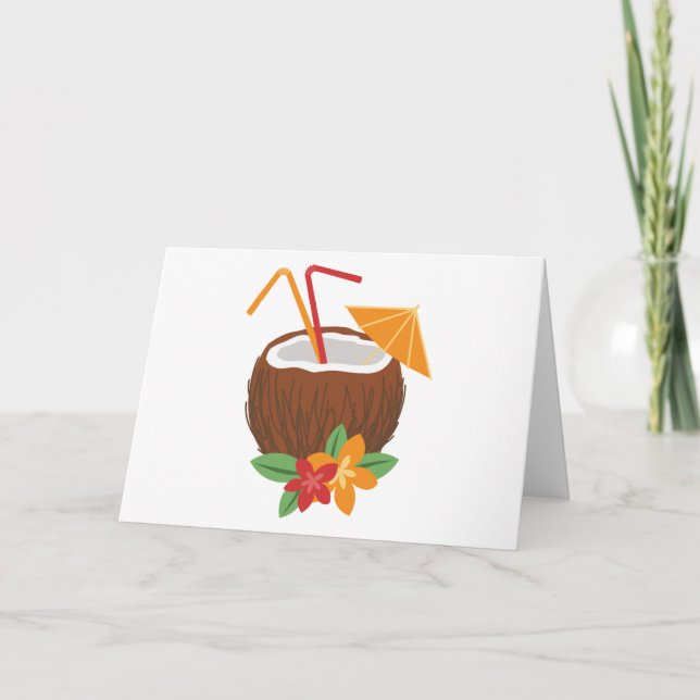 Tarjeta Pina colada (Anverso)