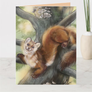 Tarjeta Pine Marten