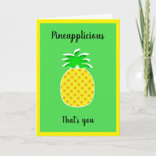 Tarjeta Pineaplica, eres tú, piña, tu nombre