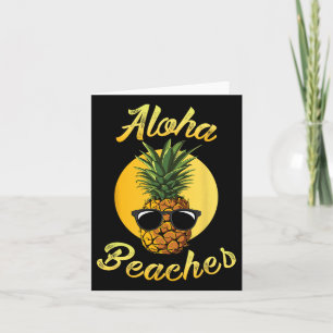 Tarjeta Pineapple Sungles T Shirt Aloha Bebe Hawaiian H