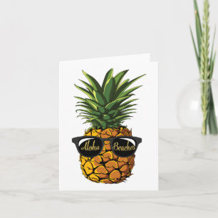Tarjeta Pineapple Sungles T Shirt Aloha Bebe Hawaiian H