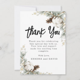 Tarjeta Pinecone Spruce Flat