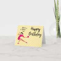 Ping Pong Table Tennis Birday Chica