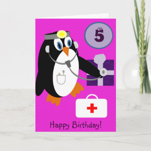 Tarjeta Pingüino de Anivalley Polly