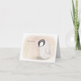 Tarjeta Pingüino: Disculpas, Solidaridad Sincera