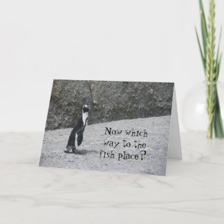 Tarjeta Pingüino perdido