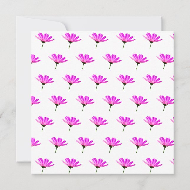 Tarjeta Pink Daisy (Anverso)