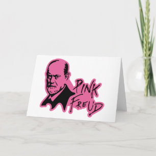 Tarjeta PINK FREUD Psychoanalysis Sound Edition