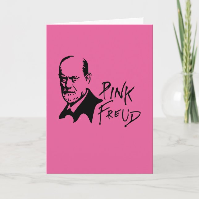 Tarjeta PINK FREUD Psychoanalysis Sound Edition (Anverso)