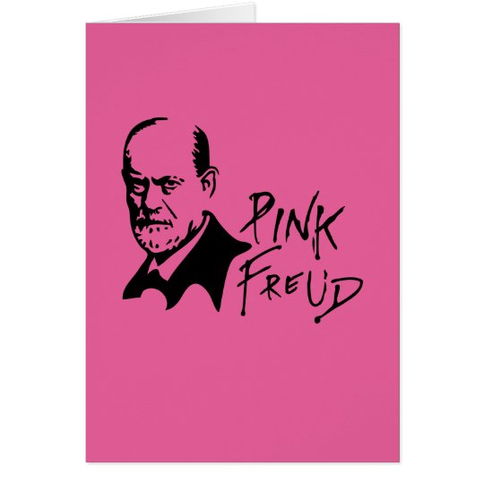 Tarjeta PINK FREUD Psychoanalysis Sound Edition