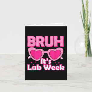 Tarjeta Pink Lab Week 2024 Medical Lab Science Lab Tech