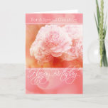 Tarjeta Pink Peonies Happy Birday Daughter Card<br><div class="desc">peonías deliciosamente rosas y esponjosas - perfecto para el cumpleaños de una hija especial,  y personalizable total para que usted lo personalize como usted quiera!</div>