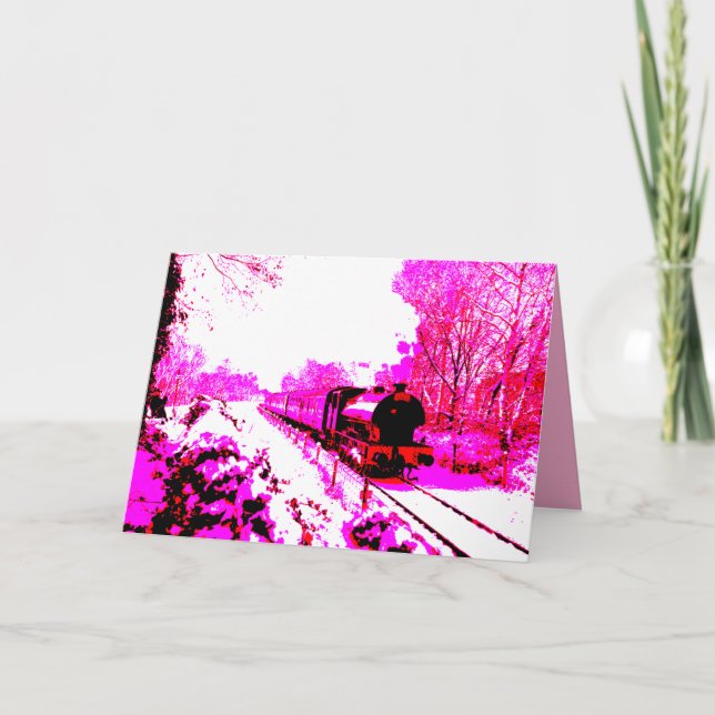 Tarjeta Pink Polar Express  (Anverso)