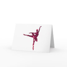 Pink Sparkly Ballerina Cumpleaños