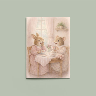 Tarjeta Pink Valentine – A Gentle Note of Love