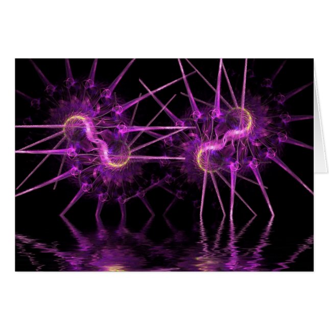 Tarjeta PINKSTiKS FractalArt (Anverso (Horizontal))