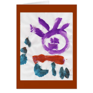 Tarjeta pintada de Sun