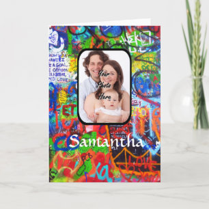 Tarjeta Pintada personalizada