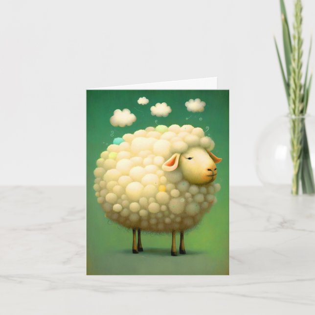 Tarjeta Pintado caprino caprichoso (Anverso)
