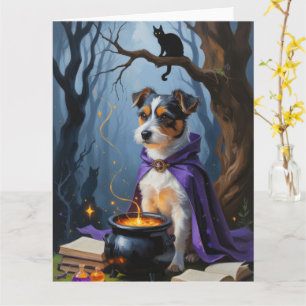 Tarjeta Pintado de Halloween australiano terrible