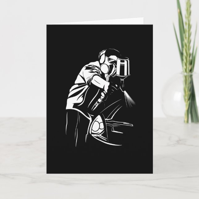 TARJETA PINTOR DE COCHE (Anverso)