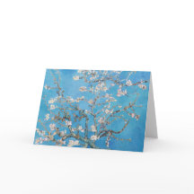 Pintura de arte de Almond Blossoms Blue Vincent va