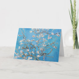 Tarjeta Pintura de arte de Almond Blossoms Blue Vincent va