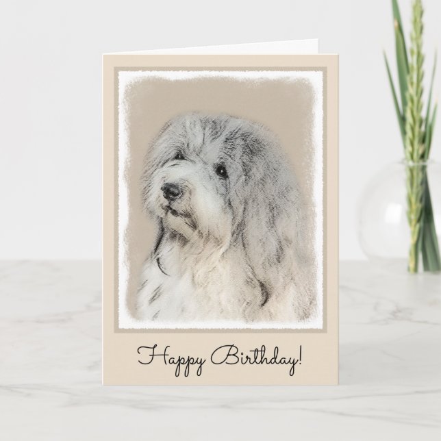Tarjeta Pintura de Havanese (Sable del oro) - arte (Anverso)