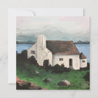 Tarjeta Pintura de "Irish Cottage" de Jane Denny