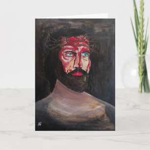 Tarjeta Pintura de la Sangre de Cristo por Alfred Fox