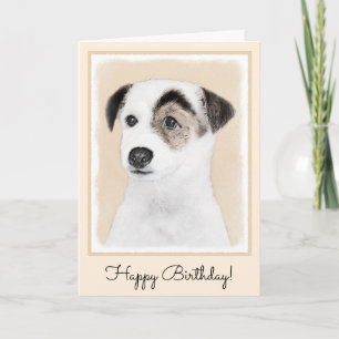 Tarjeta Pintura de Parson Jack Russell Terrier - Arte de P